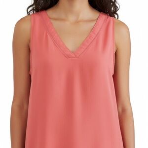 Reitmans Classic V-Neck Sleeveless Blouse